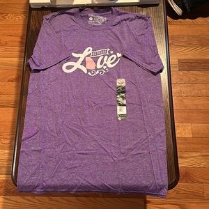 Love GA purple T shirt